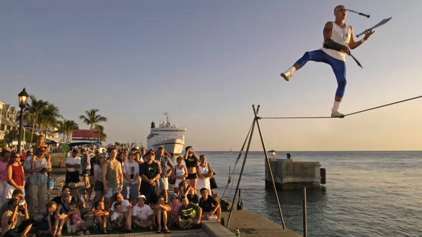 Mallory Square Performer