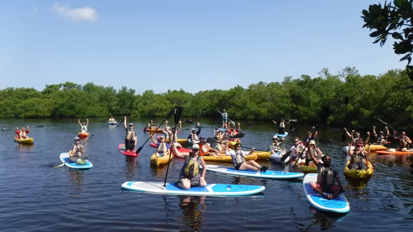 Kayak y surf de remo en Fort Myers