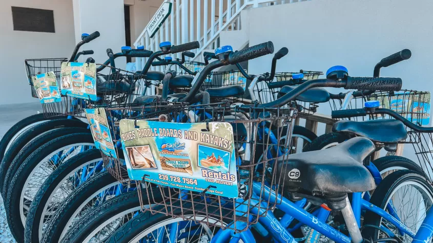 On-site Bicycle Rentals at the Island Inn