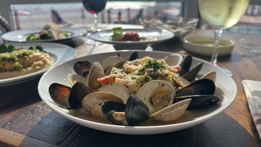 Platos De Mariscos Frescos