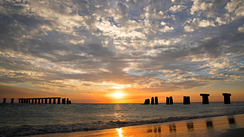 Coucher de soleil sur Boca Grande