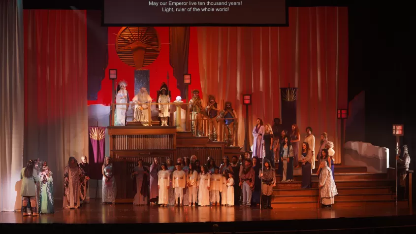 Turandot - Ganze Bühne
