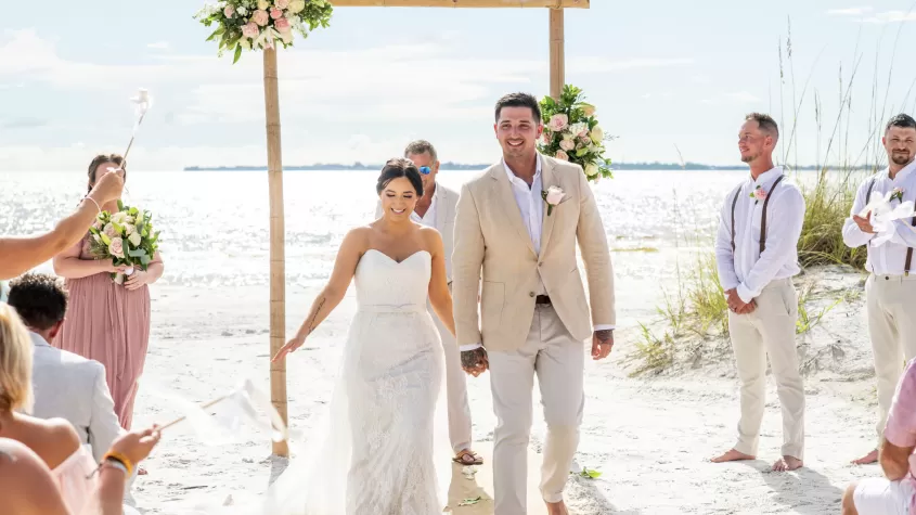 Hochzeit am Strand