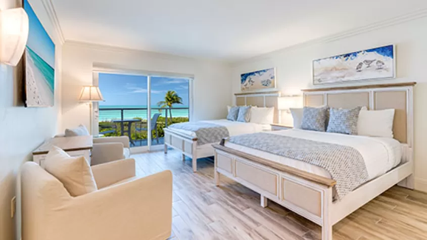 Sanibel Inn Gulf Front room