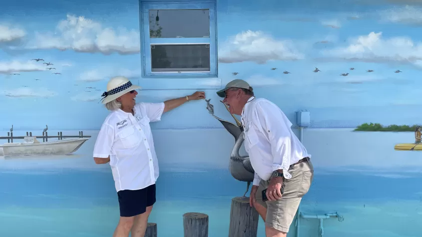 Pine island mural