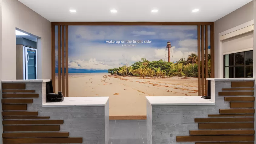 front desk