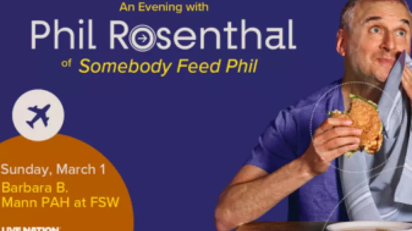 An Evening With Phil Rosenthal of “Somebody Feed Phil”