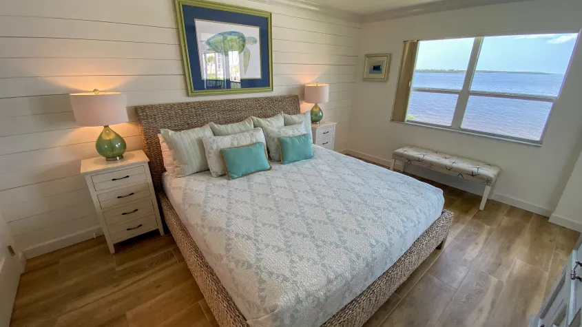 Condo Primary Bedroom with a view