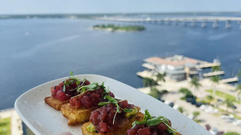 Bites with a view on Fort Myers downtown food tour
