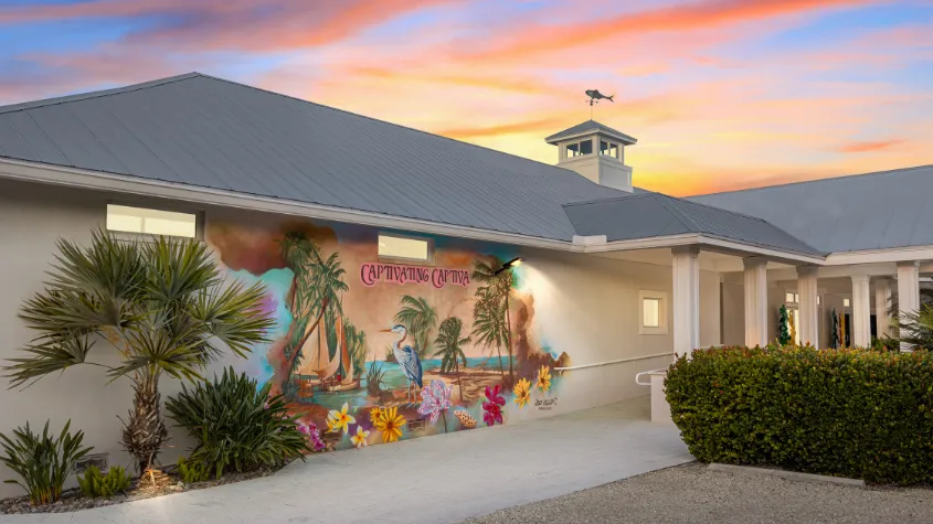 Captivating Captiva Mural
