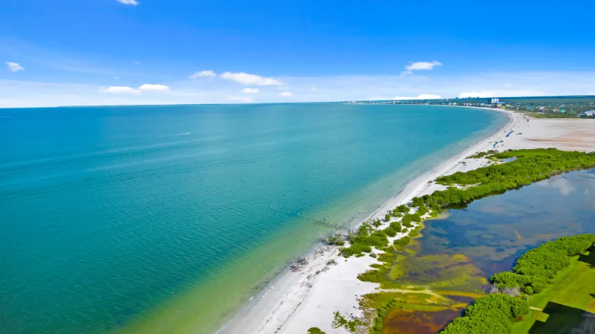 Santa Maria Aerial View – Stunning Views of Fort Myers Beach**