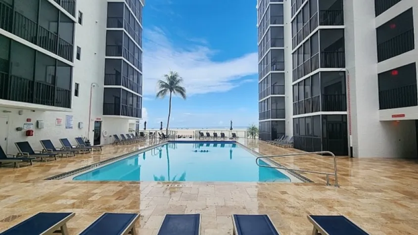Pool area