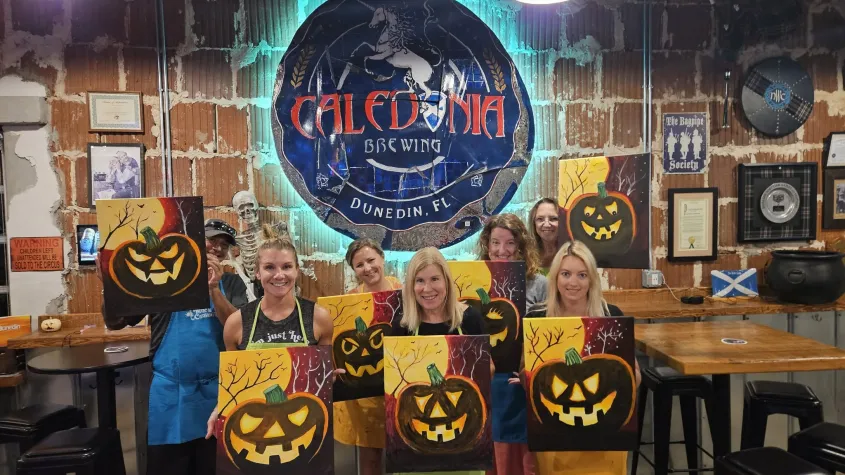 Evil Pumpkin Paint