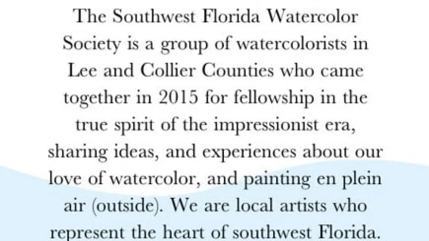 Southwest Florida Watercolor Society 