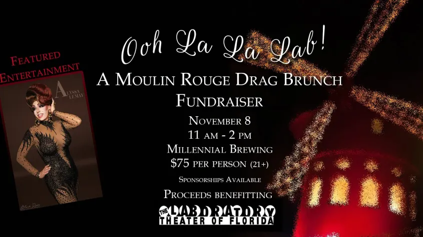 Ooh La La Lab a Moulin Rouge Drag Brunch Fundraiser