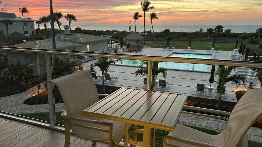 Balcony Pool View