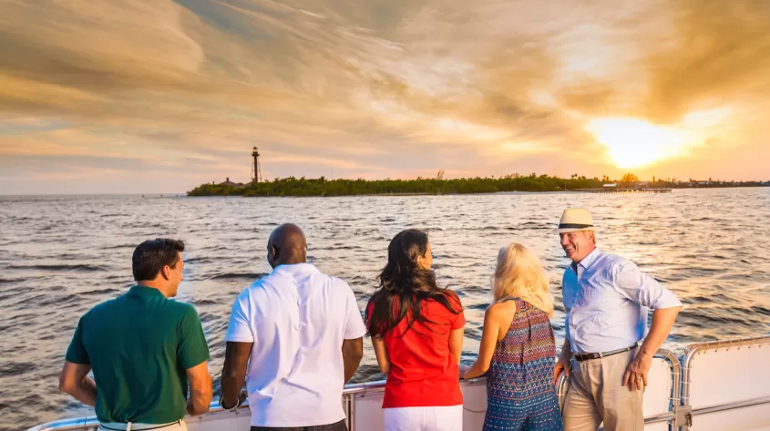 Private Boat Tour Overlooking Sanibel Lighthouse