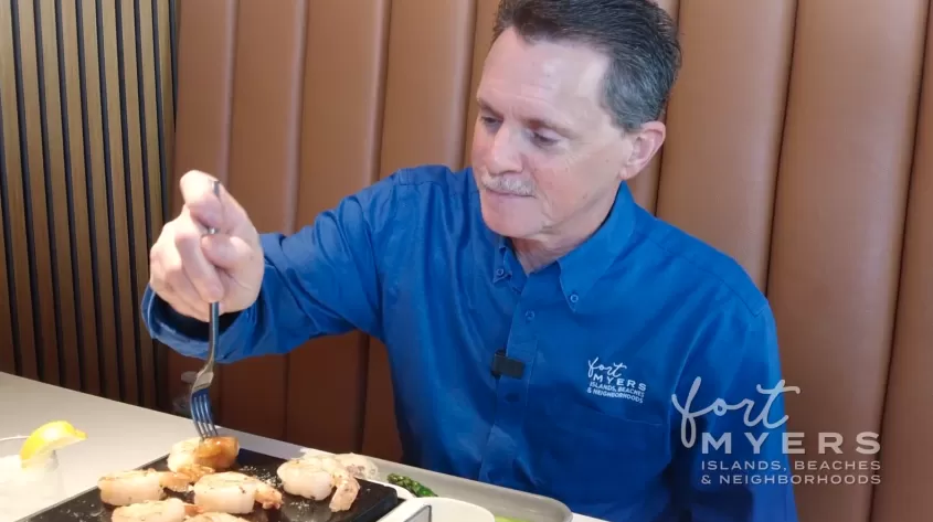 Brian dining
