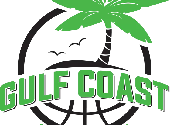 Logotipo de escaparate de la costa del golfo