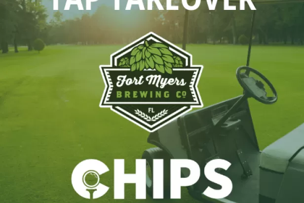 Fort Myers Brewing Co. Reprise de la bière au Chips Sports Pub