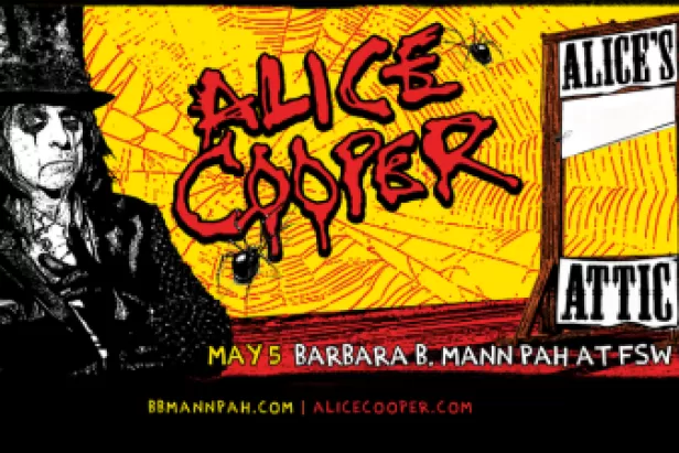 ALICE COOPER - ALICE'S ATTIC TOUR
