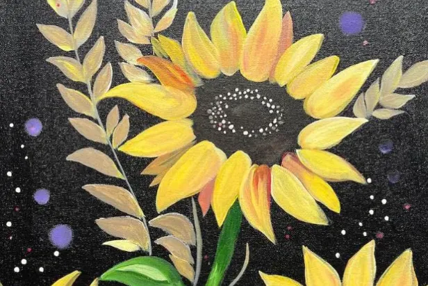 Shinning Sunflowers
