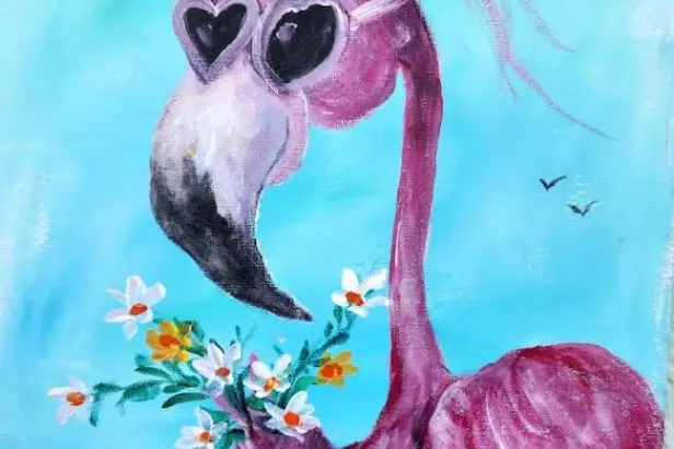 Fancy Flamingo

