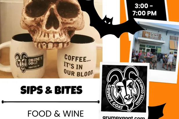 grumpy goat coffee tasting event 1021/2026
