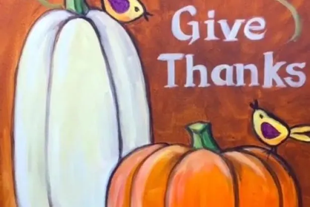 Pumpkins & Give Thanks
