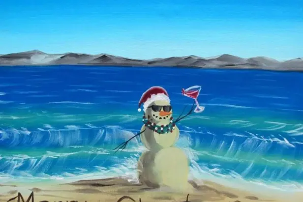 Snowman in the Tropics
