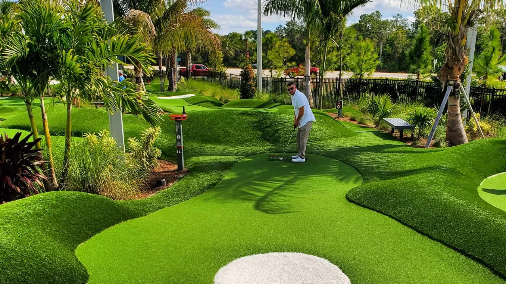 Man Mini Golf PopStroke