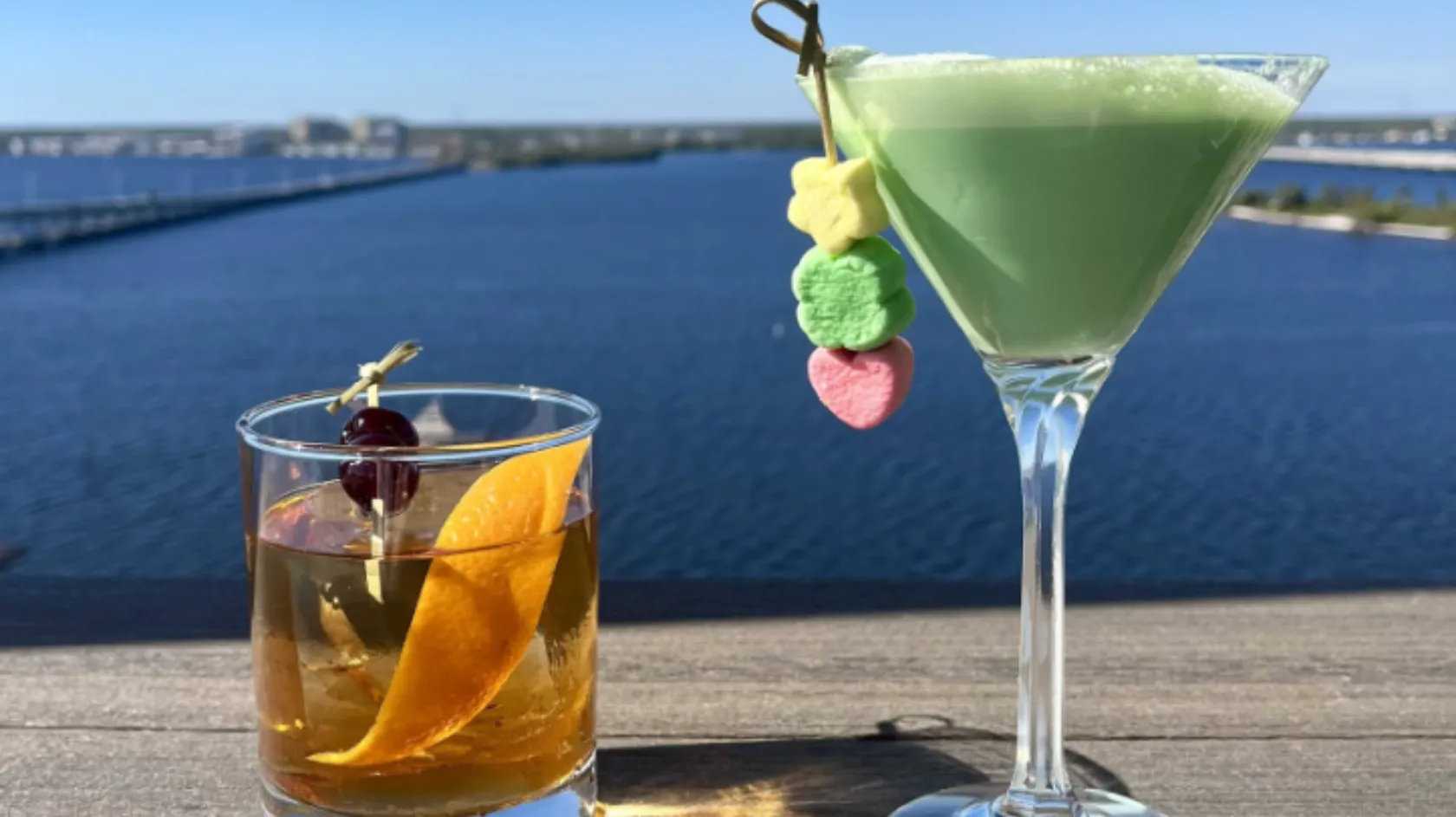 Cocktails at Beacon Social Drinkery in downtown Fort Myers' Culinary District