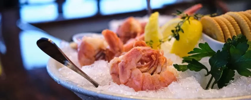 Nourriture Restaurant de crevettes Marché aux huîtres de Coldwater Bar