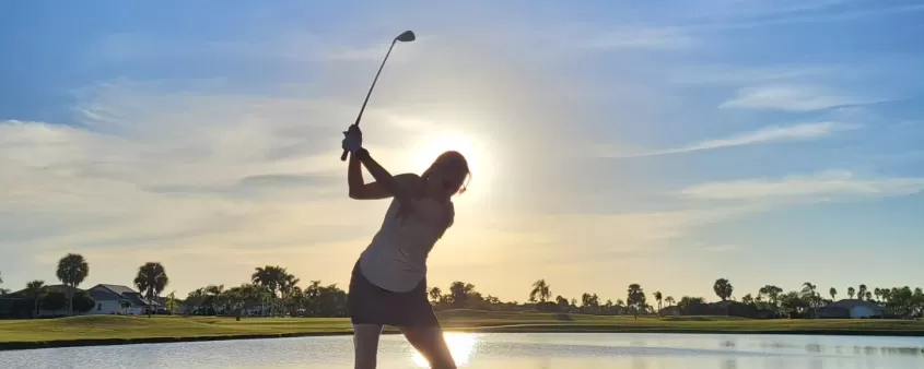 Golfing Golf Course Palms