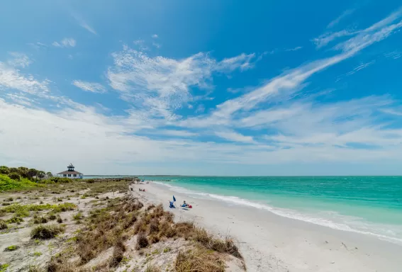 Playa del faro de Port Boca Grande