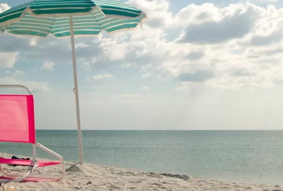beach chairs