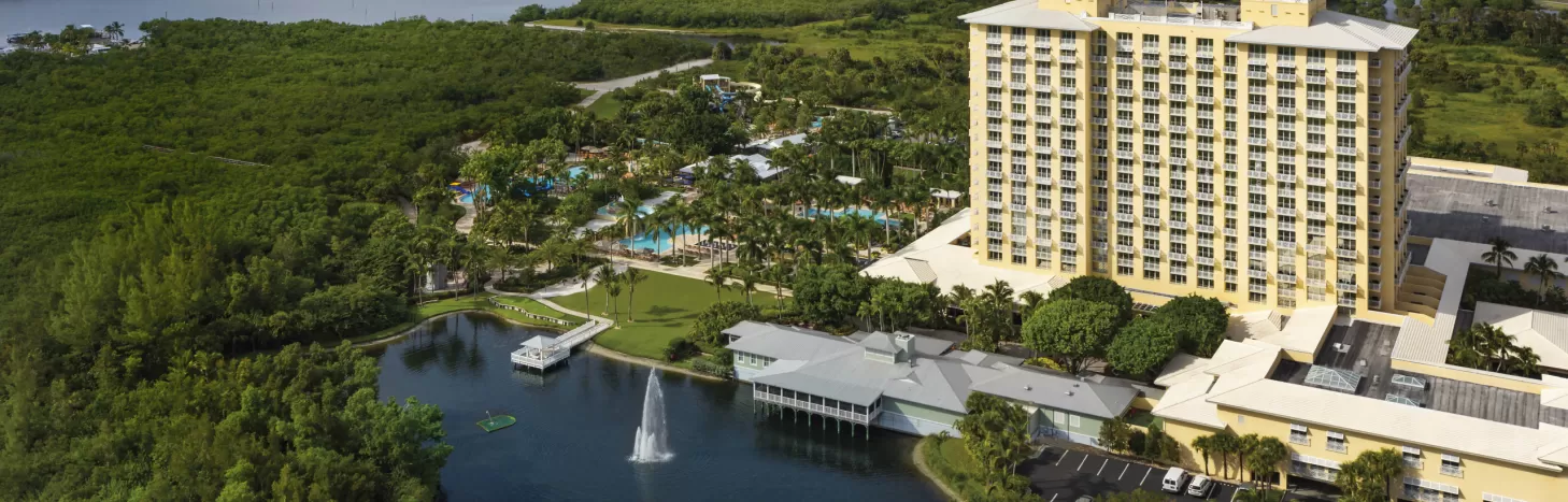 Hyatt Regency Coconut Point Aerial Shot