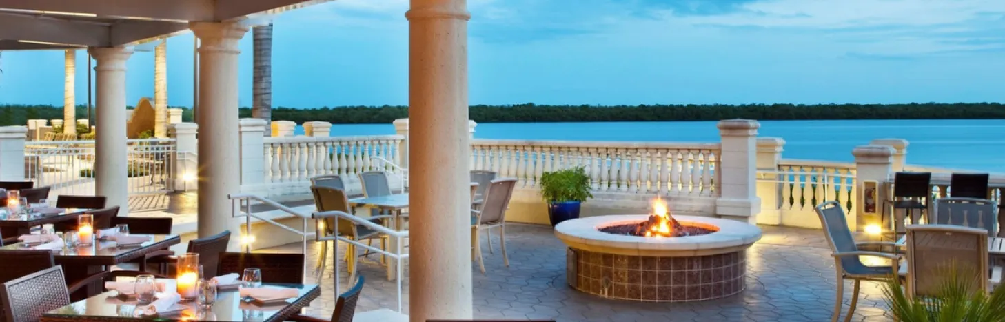 Waterfront dining awaits at the Westin in Cape Coral