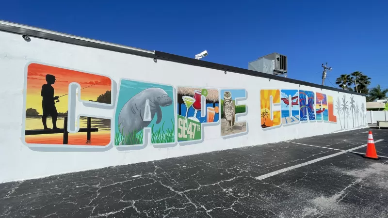 cape coral mural