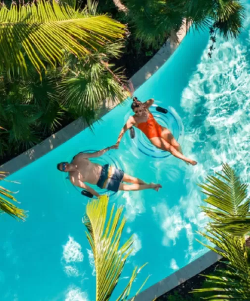 Recharge on the lazy river