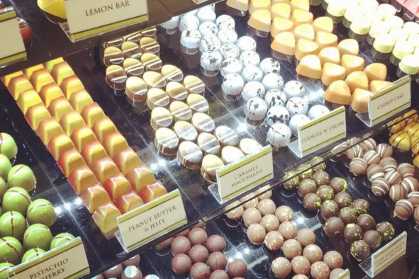 An incredible collection on display at Norman Love Confections