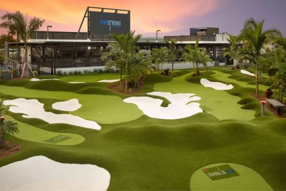 PopStroke mini golf course