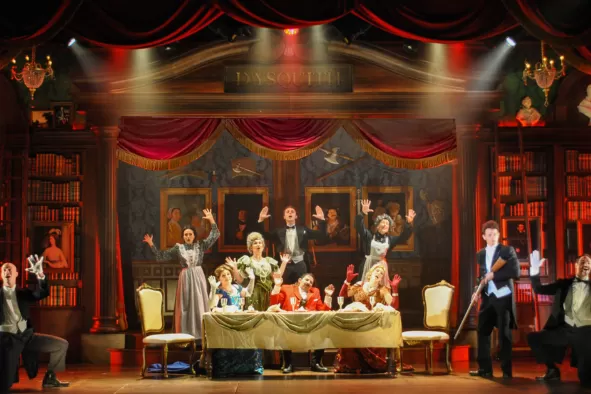 A performance by the Florida Repertory Theatre