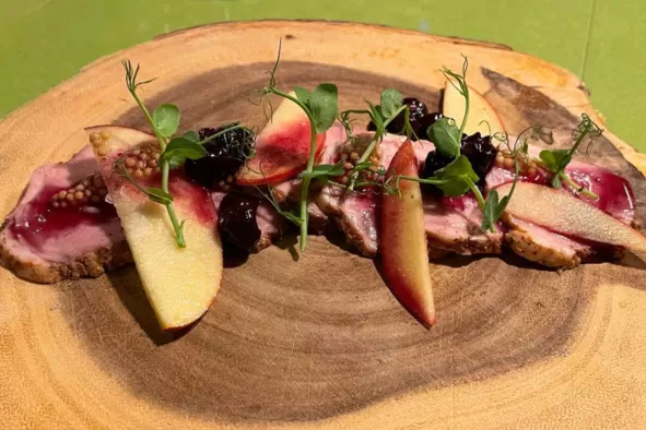 An exquisite dished prepared by the passionate chefs at Liberty