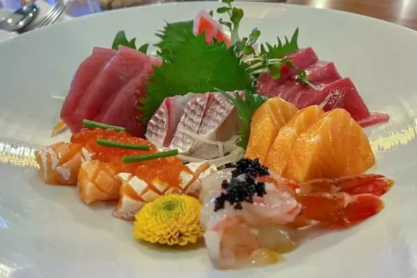 Succulent sushi at Bangkok Thai
