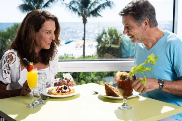 cena en pareja