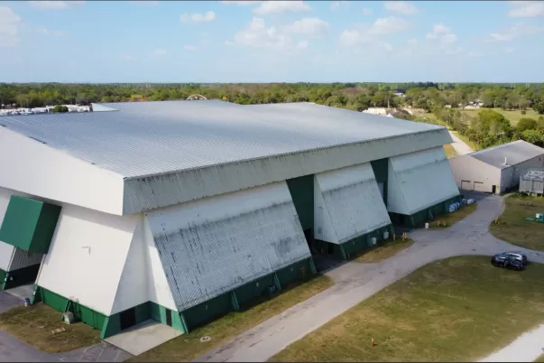 lee civic center exterior