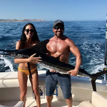 Couples fishing