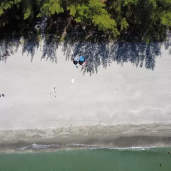 Plage Aérien Sable