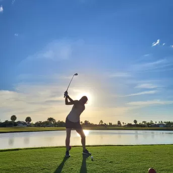 Golfen Golfplatz Palms
